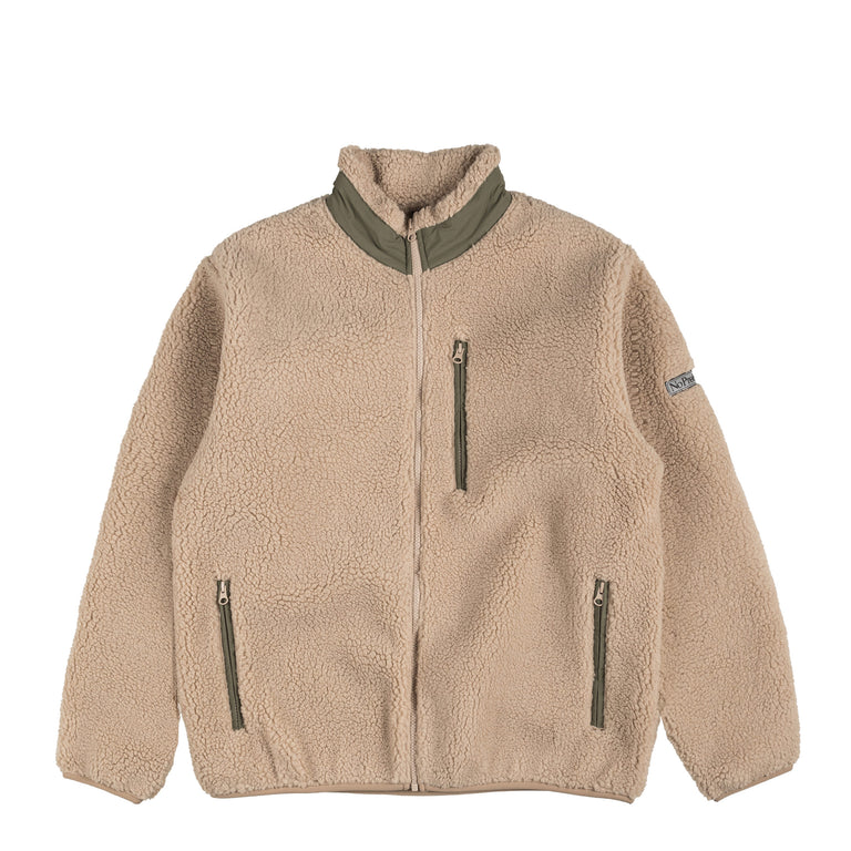 No Problemo Zip Through Fleece - XXL / Ecru
