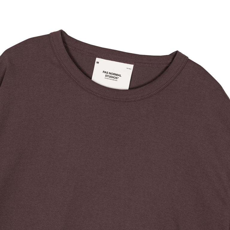 Pas Normal Studios Off-Race Cotton Tech Long Sleeve T-Shirt - L / Dark Purple - 2