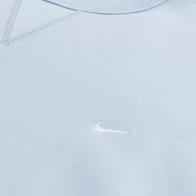 Nike	Solo Swoosh Fleece Crewneck - XL / Celestine Blue / White - 3