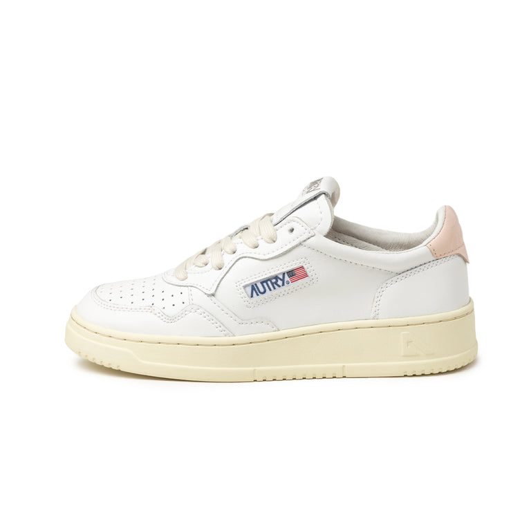 Autry Medalist W - 37 / Leat / Leat White / Pink
