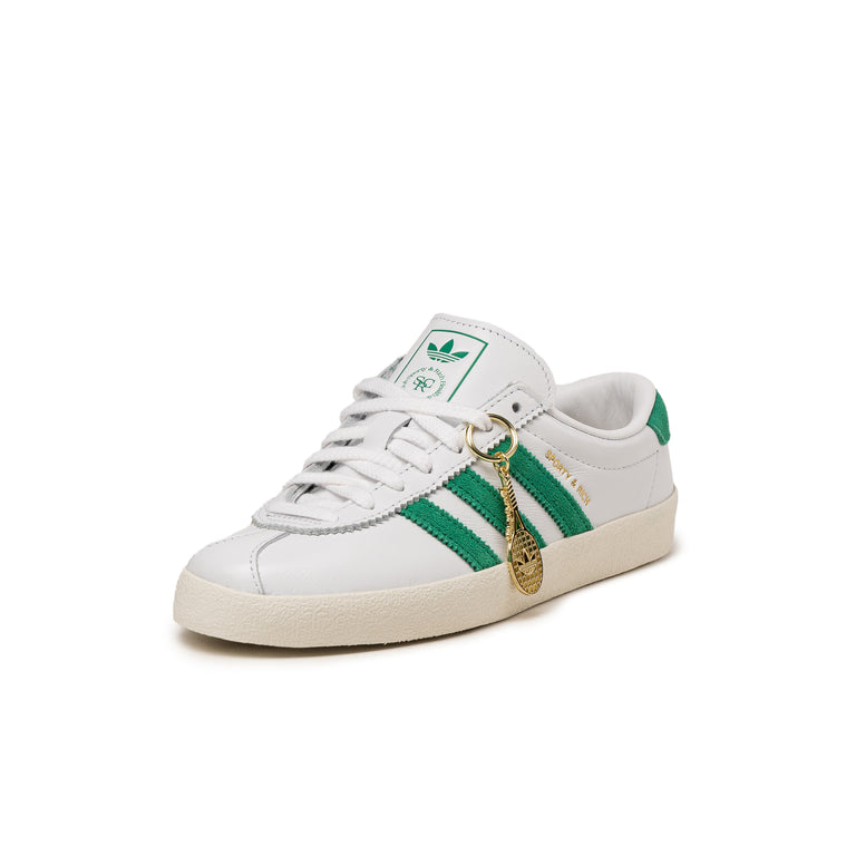 Adidas x Sporty & Rich Blanc - 37 1/3 / Footwear White / Off White / Court Green - 5