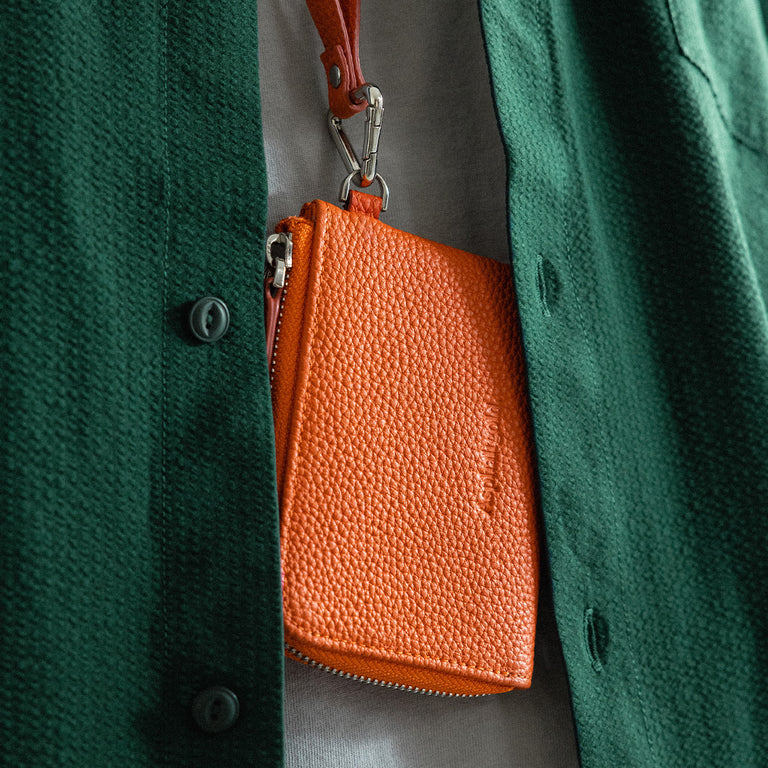 Asphaltgold Leather Coin Purse - 2