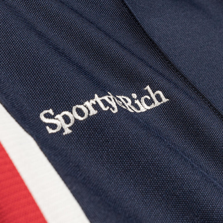 Sporty & Rich x New York Yankees Serif Track Pant - XL / Dark Navy / White / Fire Red - 5
