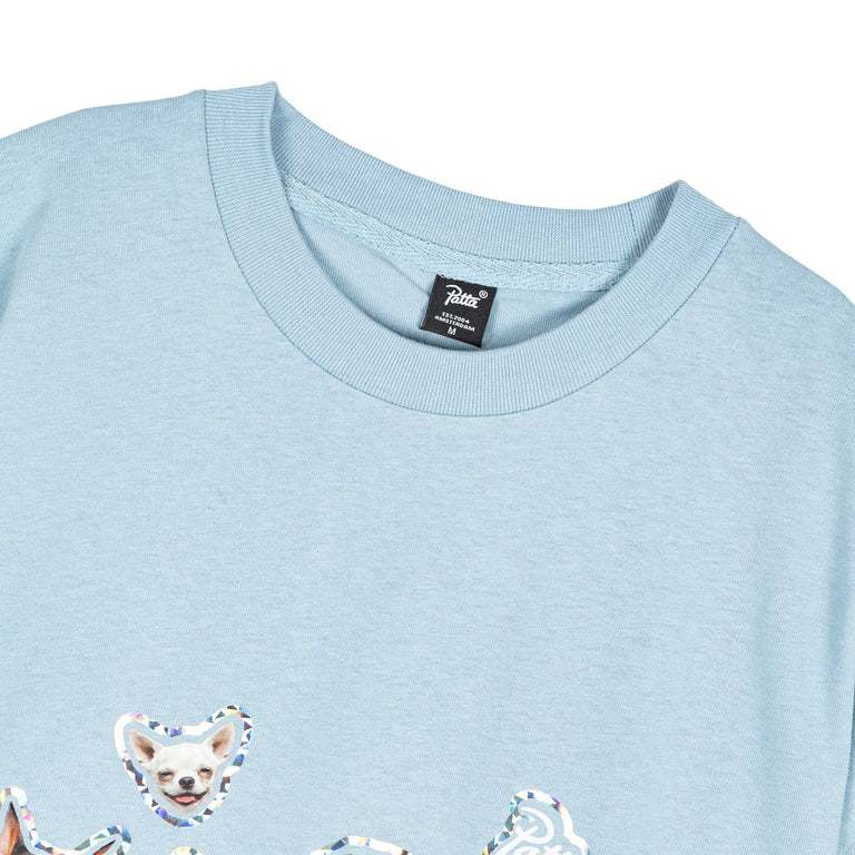 Patta Dogs T-Shirt - L / Dusty Blue - 2