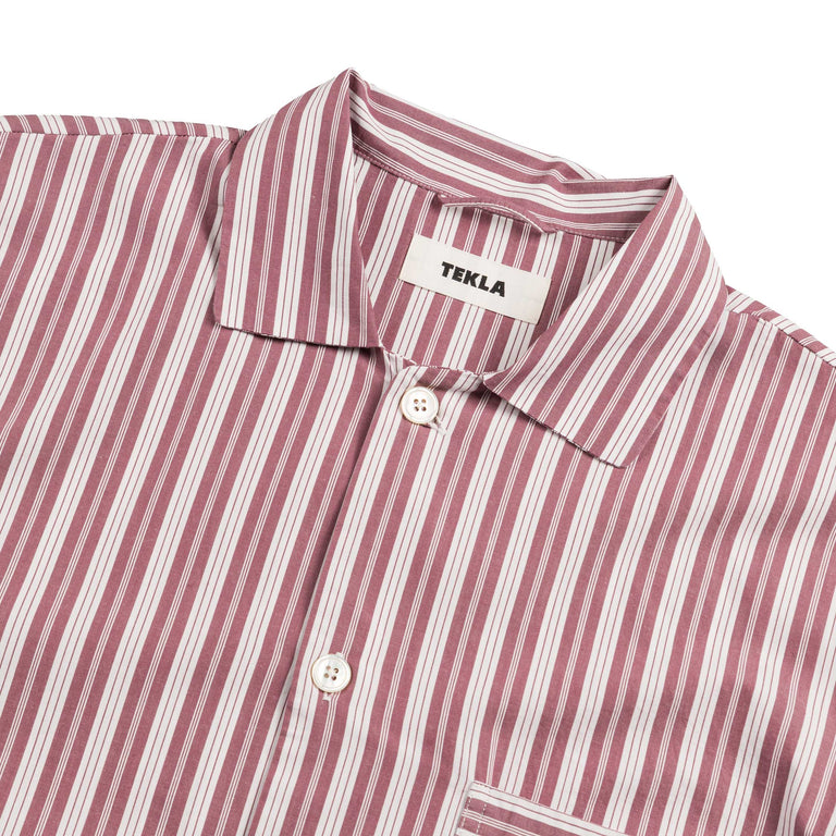Tekla Pyjamas Shirt - XL / Rhubarb Stripes - 2