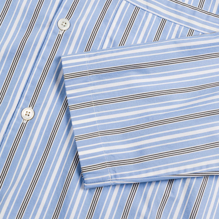 Tekla Pyjamas Shirt - M / Stave Stripes - 3