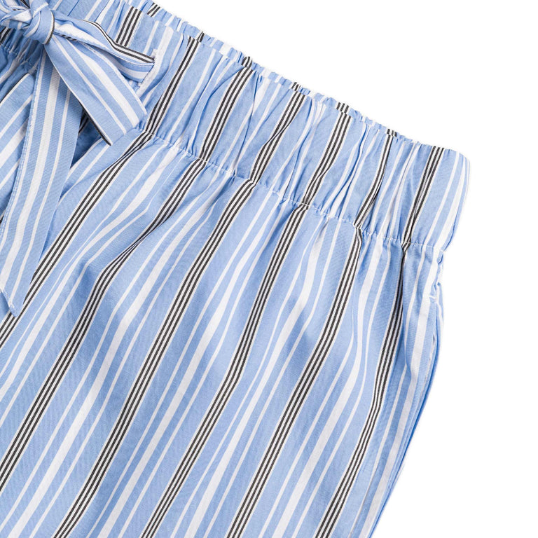 Tekla Pyjamas Pants - L / Stave Stripes - 4