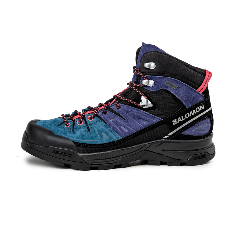 Salomon X-Alp Mid Leather GTX - 46 / Astral Aura / Poseidon / Rouge Red
