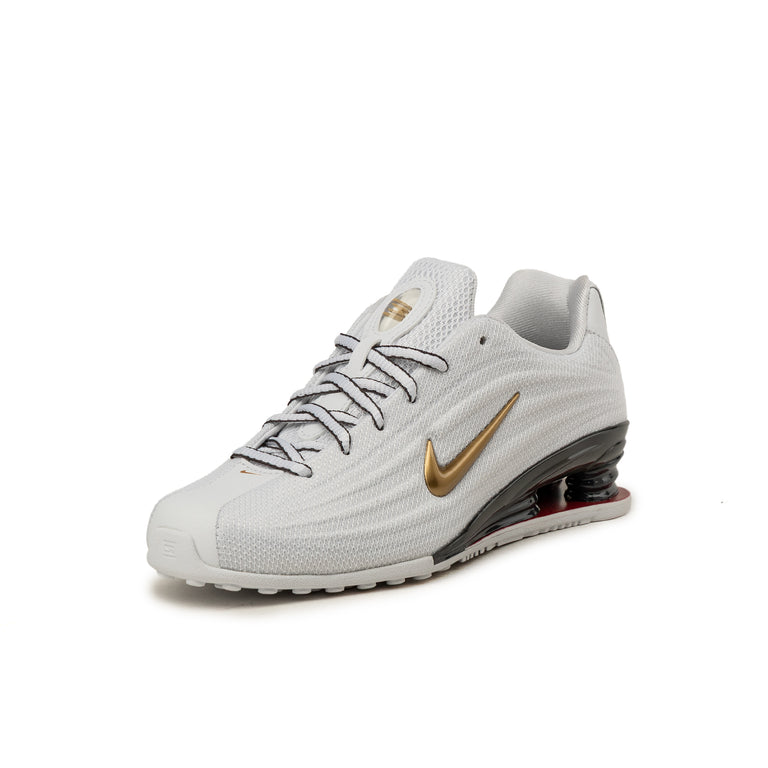 Nike Wmns Shox Z - 39 / White / Metallic Gold / Varsity Red - 3