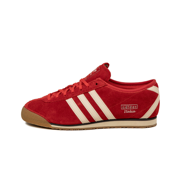 Adidas Italia 70s W - 38 2/3 / Red / Cream White / Silver Metallic
