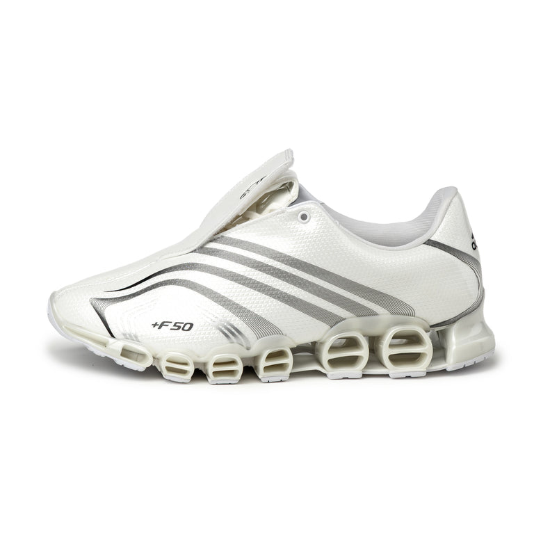 Adidas x Slam Jam F50 Tunit Mega Consortium - 38 2/3 / Footwear White / Core Black / Silver Metallic
