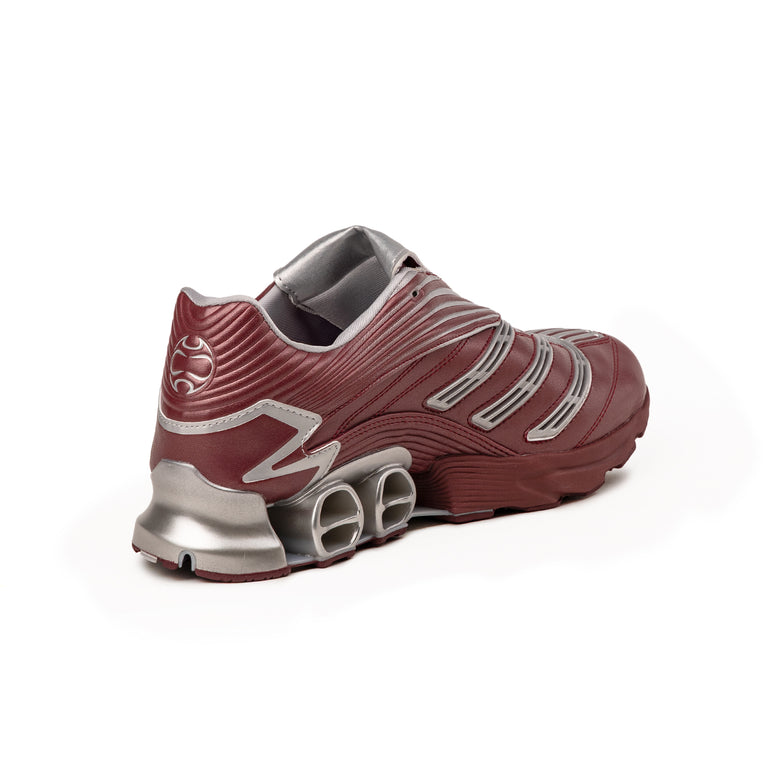 Adidas Predator Megaride - 41 1/3 / Collegiate Burgundy / Silver Metallic / Light Solid Grey - 3
