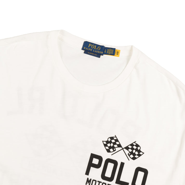 Polo Ralph Lauren Classic Fit Slub Jersey Graphic T-Shirt - XL / Nevis - 3