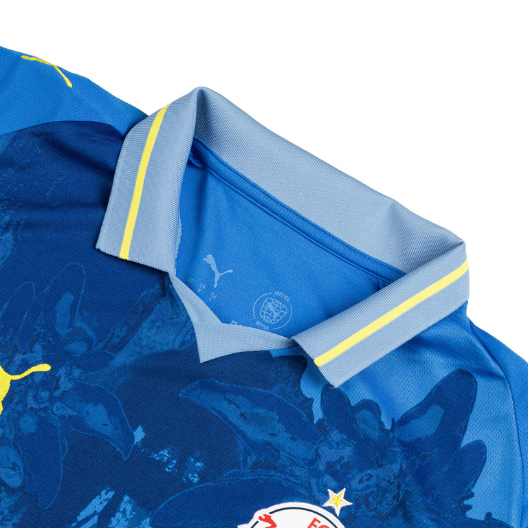 Puma x KidSuper Studios Red Bull Salzburg Jersey Replica - XL / Ultra Blue / Lemon Meringue - 2