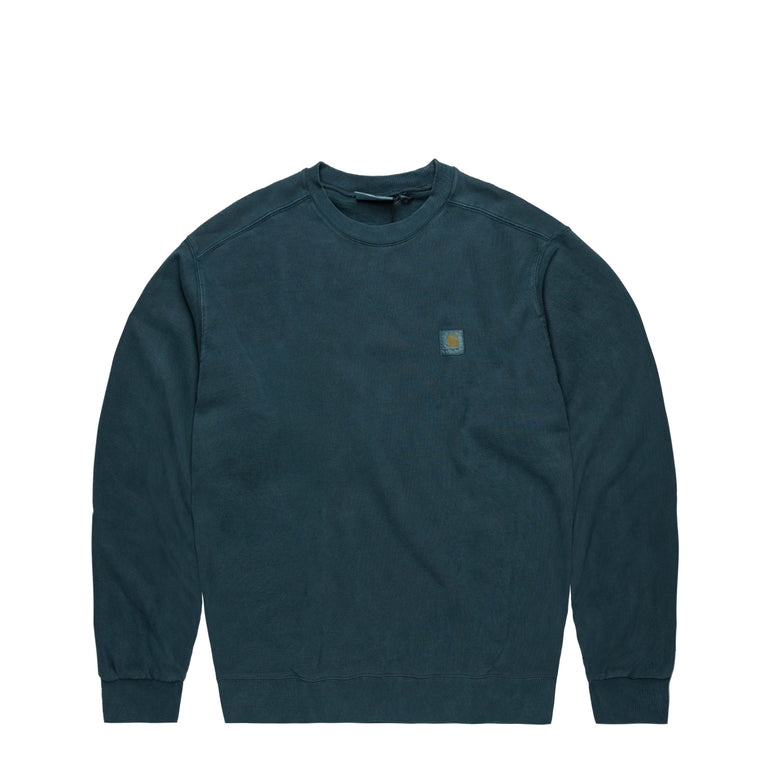 Carhartt WIP Vista Sweat - S / Deep Lagoon Garment Dyed

