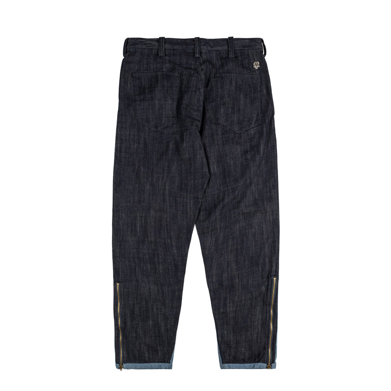 CHITO International 4 Pocket Double Knee Indigo Denim - L / Indigo - 2