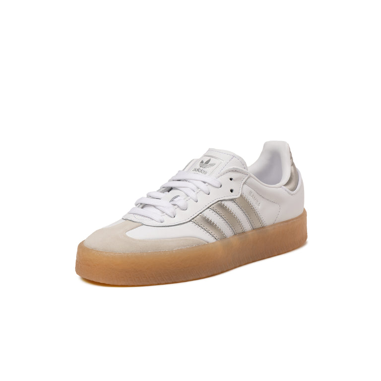 Adidas Sambae W - 37 1/3 / Footwear White / Silver Metallic / Gum 3 - 2