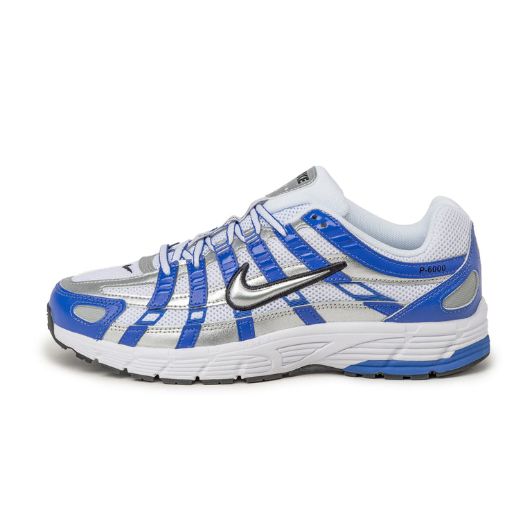 Nike P-6000 - 44.5 / Racer Blue / Metallic Silver - 1