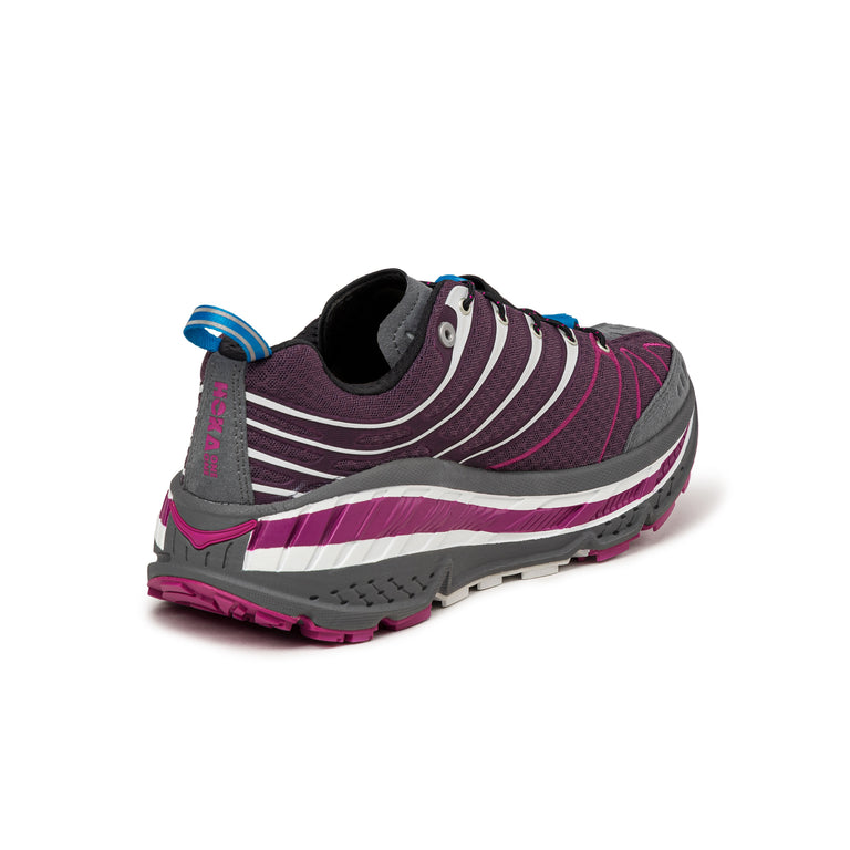 HOKA Stinson Evo OG - 45 1/3 / Aubergine / Fuchsia / Anthracite - 5
