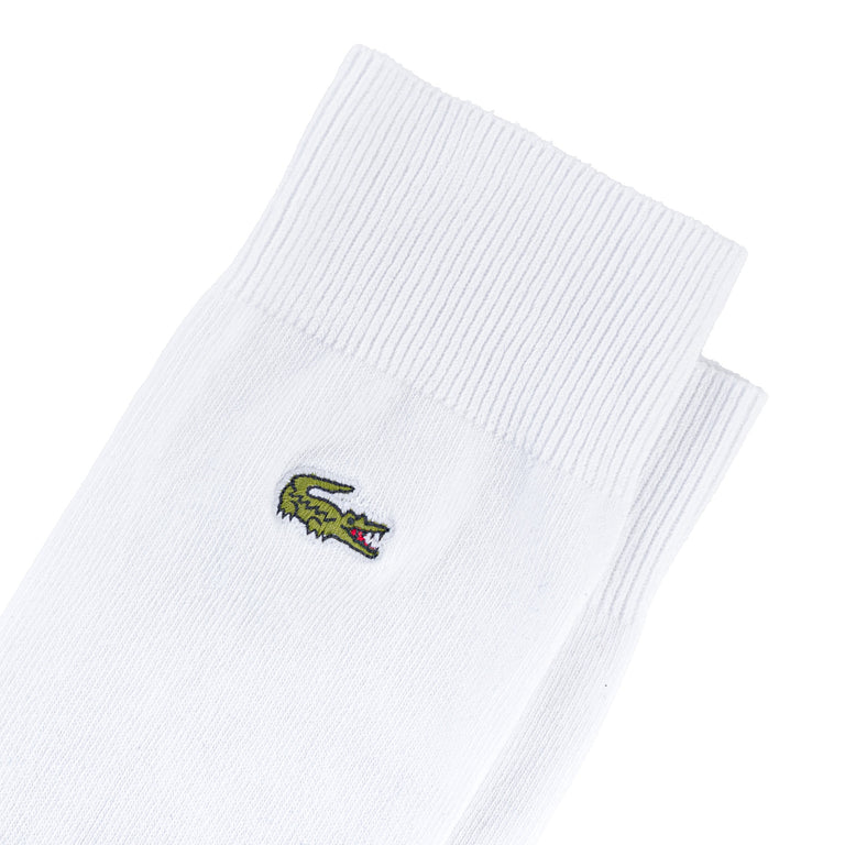 Lacoste 3-Pack Long Socks - 43-46 / White - 2