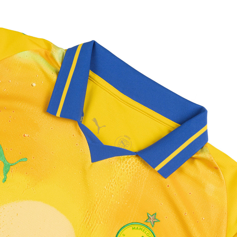 Puma x KidSuper Studios Mamelodi Sundowns FC Jersey Replica - XL / Pelé Yellow / Fast Green - 2
