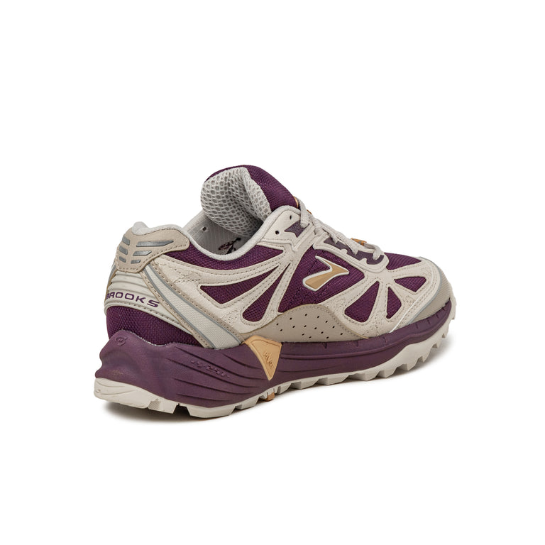 Brooks Cascadia 1 - 43 / Beet / Moonbeam / Gray - 3