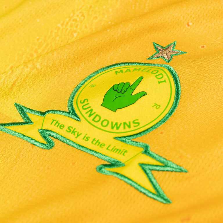 Puma x KidSuper Studios Mamelodi Sundowns FC Jersey Replica - XL / Pelé Yellow / Fast Green - 4