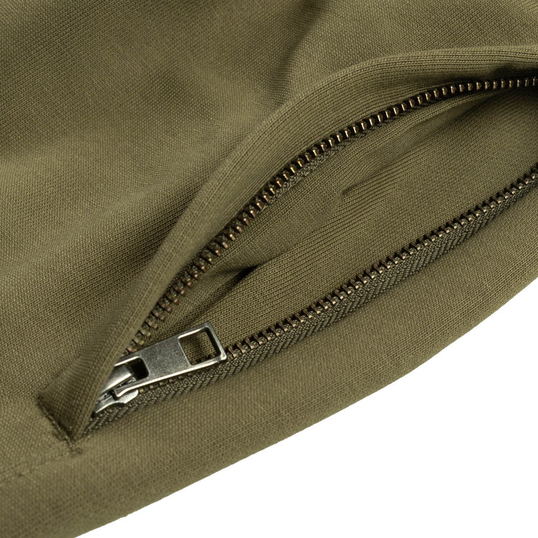 Nike	Solo Swoosh Cuffed Fleece Pants - L / Medium Olive / Medium Olive / White - 4