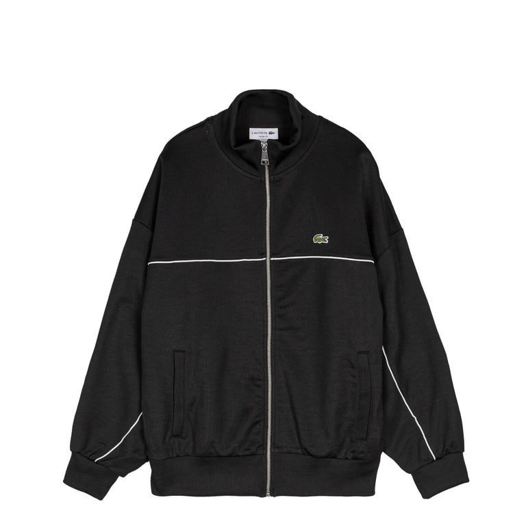 Lacoste	Trim Accent Zipped Sweatshirt - L / Black
