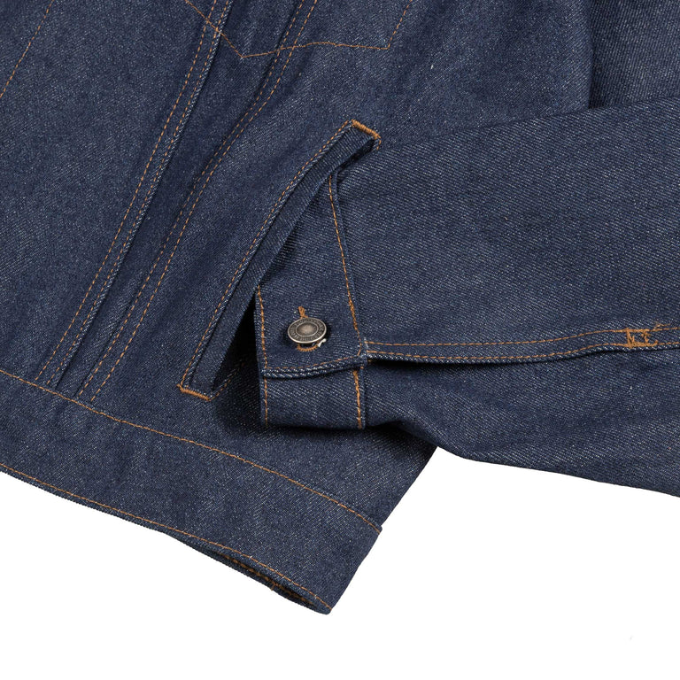 Sky High Farm Universe	Denim Trucker Jacket Woven - M / Blue - 4