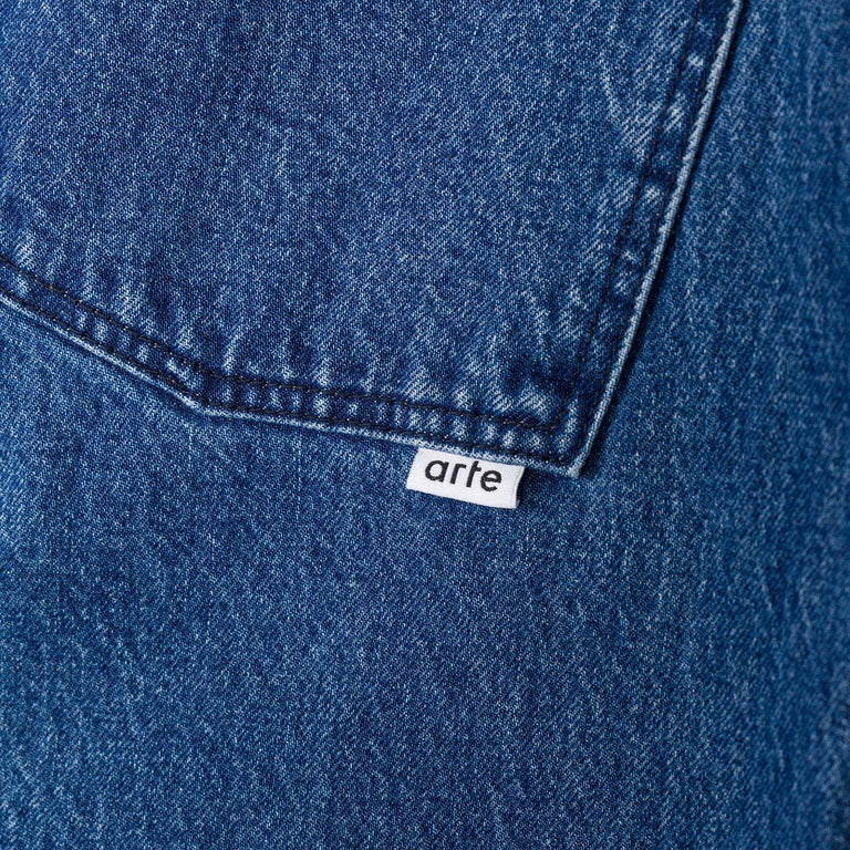 Arte Antwerp Baggy Pants - L / Raw Denim - 5