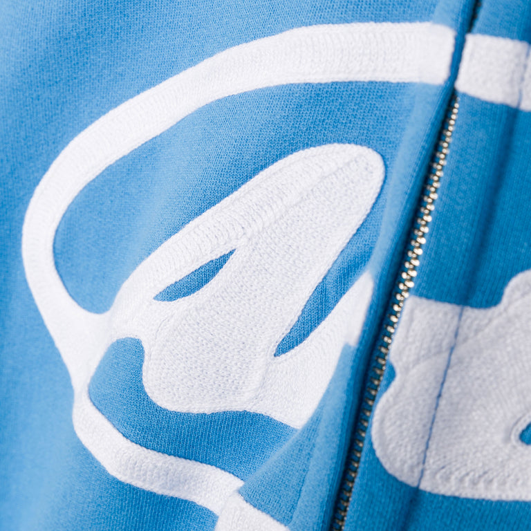 Arte Antwerp Circle Logo Zip Hoodie - XXL / Blue - 4