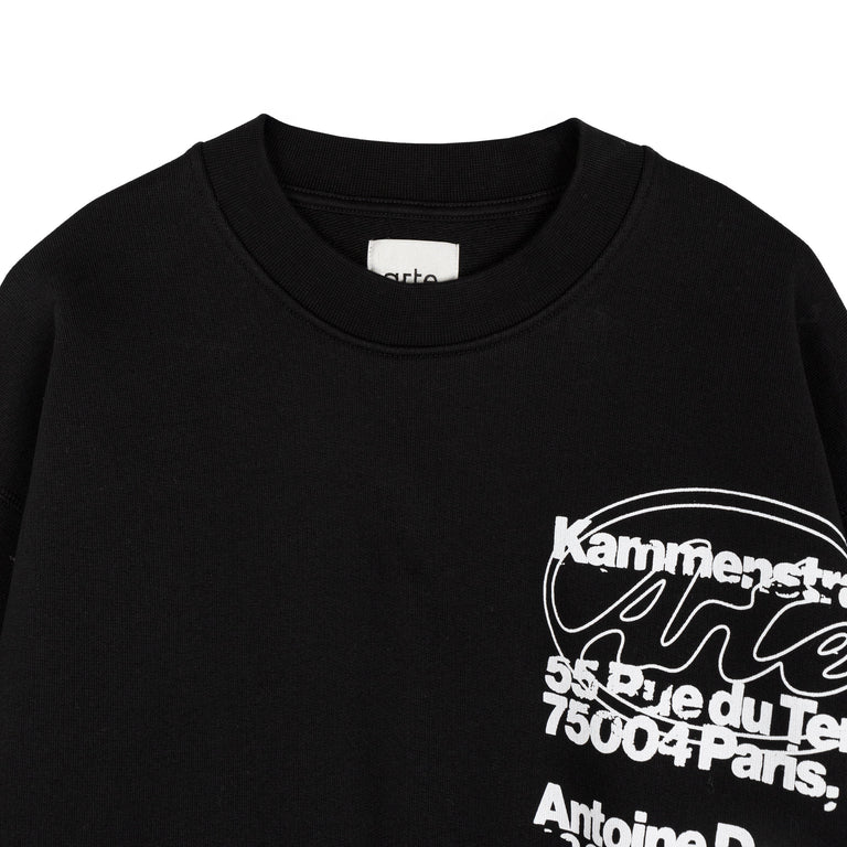 Arte Antwerp Address Crewneck - L / Black - 2