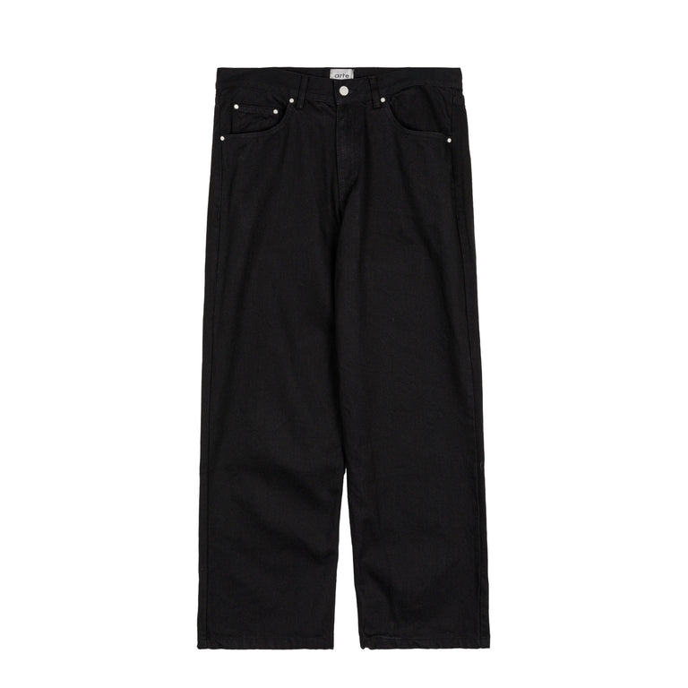 Arte Antwerp Circle Logo Pocket Pants - 28 / Black

