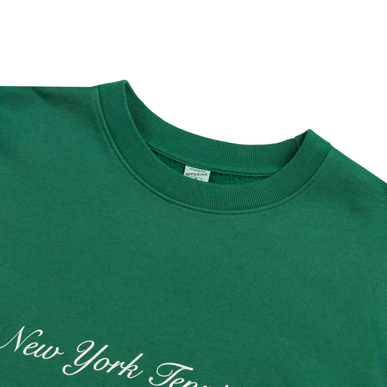 Sporty & Rich NY Tennis Club Crewneck - XL / Alpine - 2