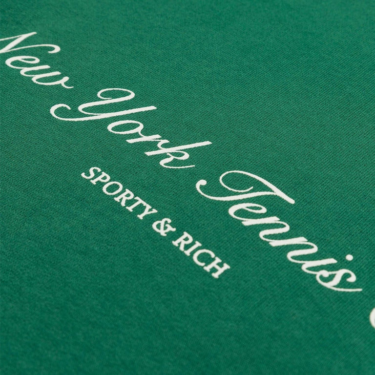 Sporty & Rich NY Tennis Club Crewneck - XL / Alpine - 4