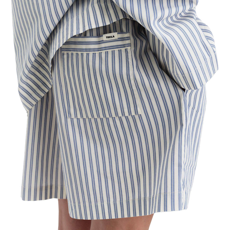 Tekla Pyjamas Shorts - XL / Skagen Stripes - 2