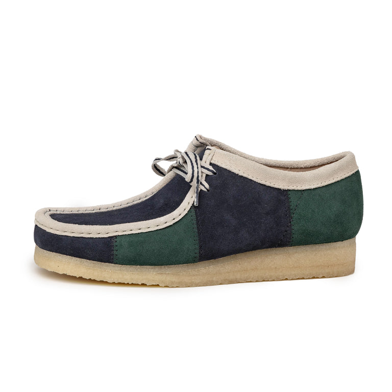 Clarks Originals Wallabee - 41 / Blue / Green Stripe
