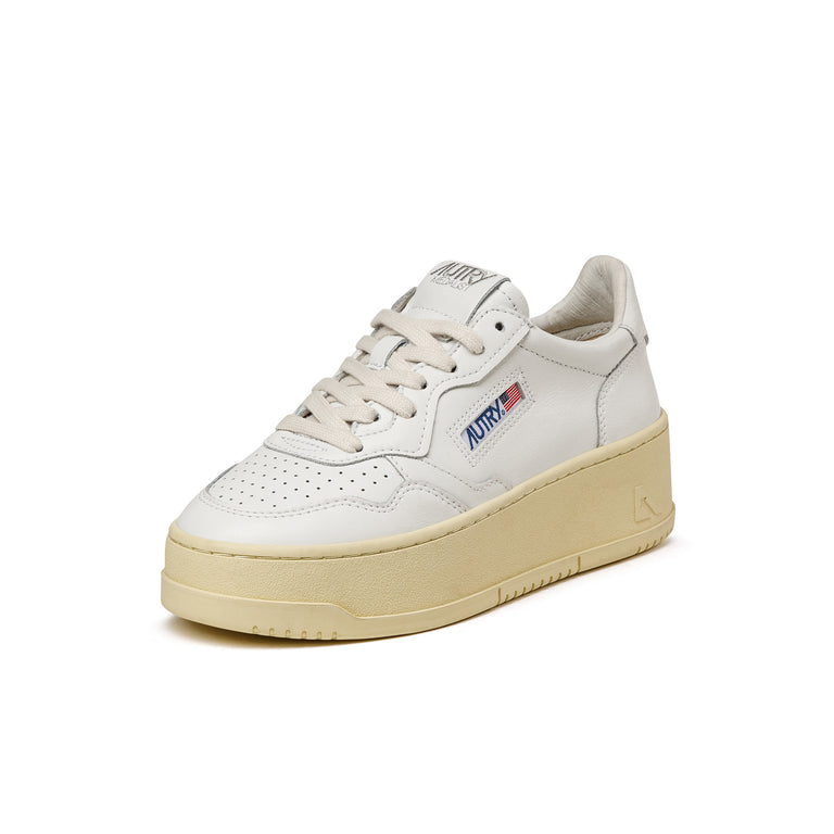 Autry Medalist Platform W - 42 / White / White - 2