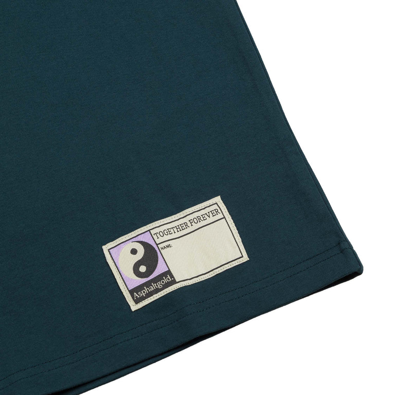 Asphaltgold Together Forever - T-Shirt - S / Navy / Off-White - 6