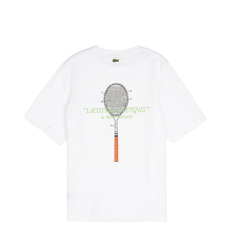 Lacoste *Lacoste on Tennis* T-Shirt - S / White - 1