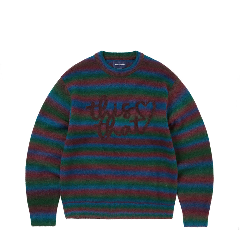 thisisneverthat	Heart Logo Knit Sweater - M / Multi - 1