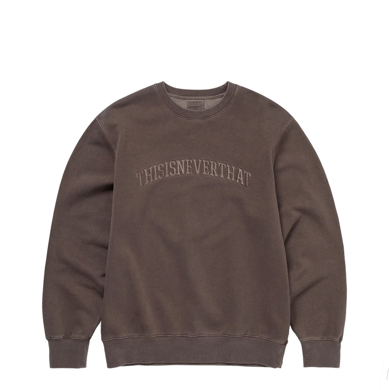thisisneverthat	Arch-Logo Crewneck - S / Dark Chocolate
