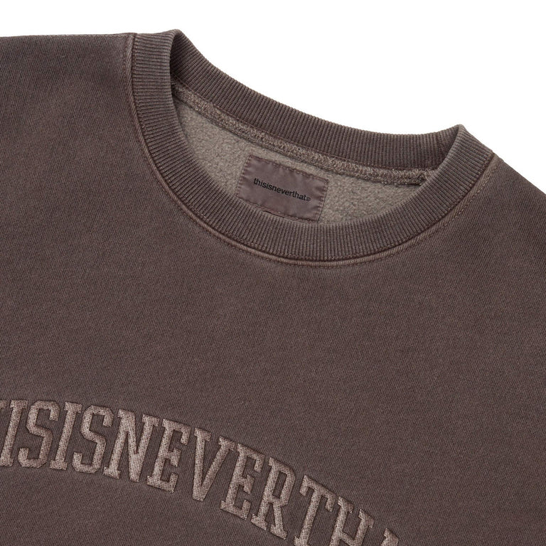 thisisneverthat	Arch-Logo Crewneck - S / Dark Chocolate - 3