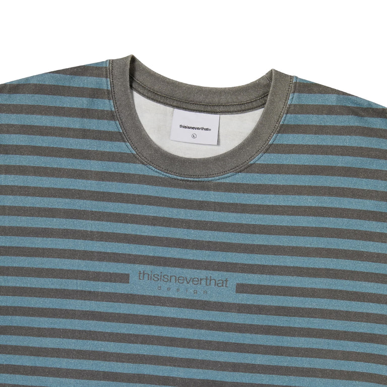 thisisneverthat	Printed Striped Tee - L / Green - 3