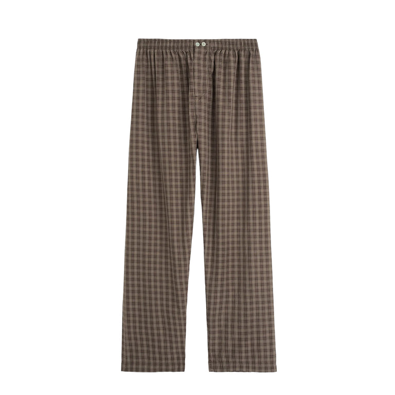 Tekla Fine Twill Sleepwear Pants - L / Serra Checks - 1