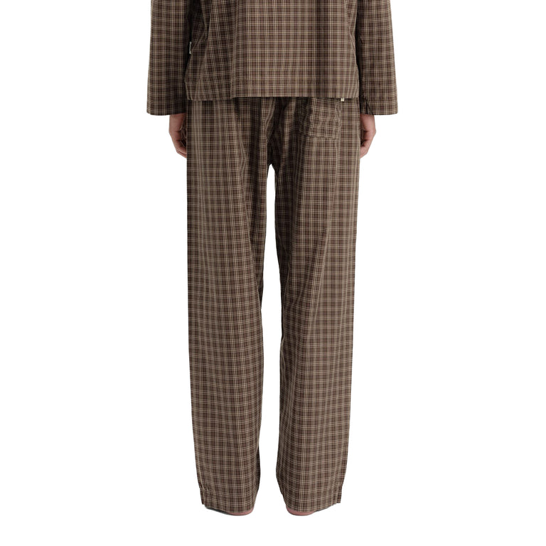 Tekla Fine Twill Sleepwear Pants - L / Serra Checks - 2