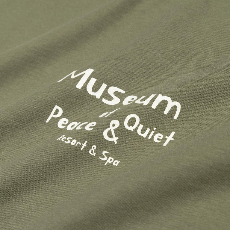 Museum of Peace & Quiet Mopq Resort T-Shirt - S / Olive - 4