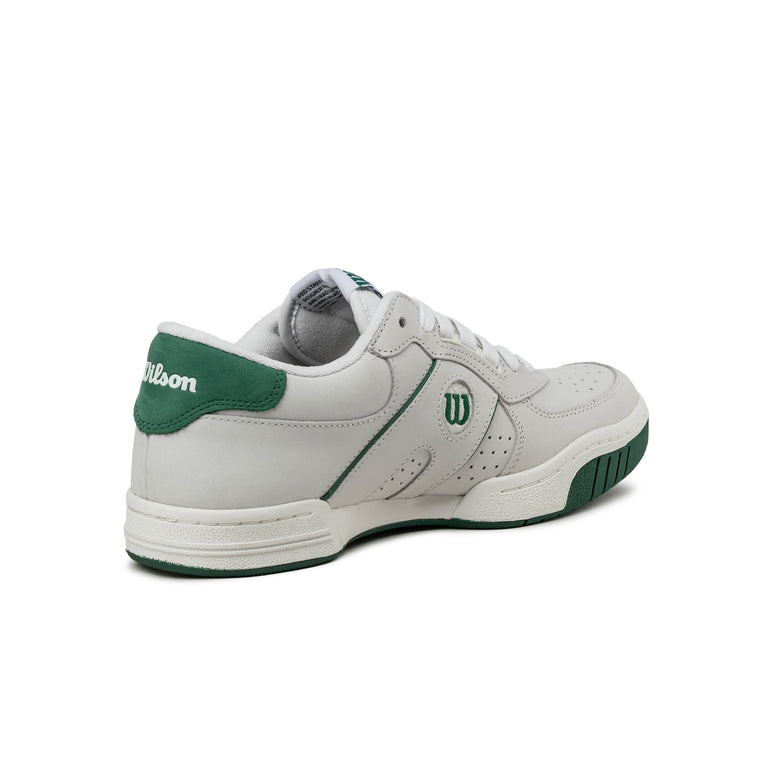 Wilson Pro Staff 87 Nubuck - 46 2/3 / White / White / Evergreen - 3