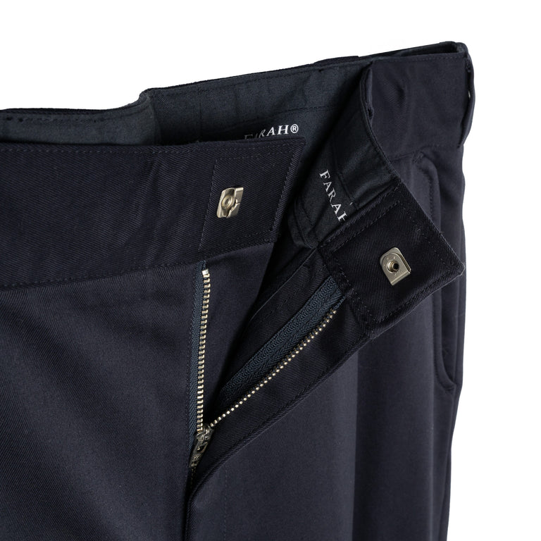Farah Japan Wide Straight Work Pants - 28/28 / Navy - 4